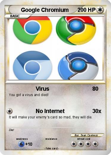Pokemon Google Chromium