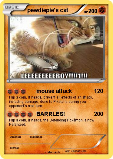 Pokemon pewdiepie's cat
