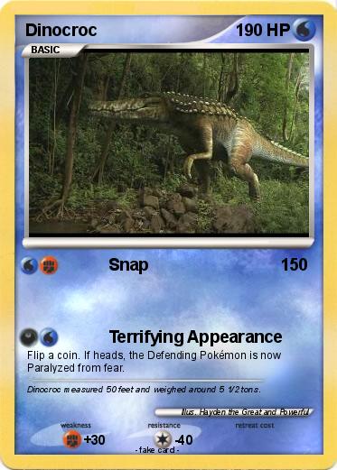Pokemon Dinocroc