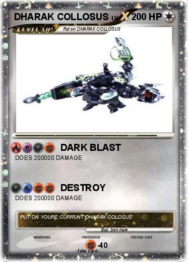 Pokemon DHARAK COLLOSUS