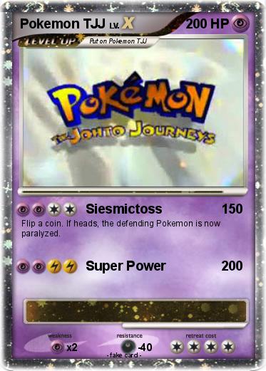 Pokemon Pokemon TJJ