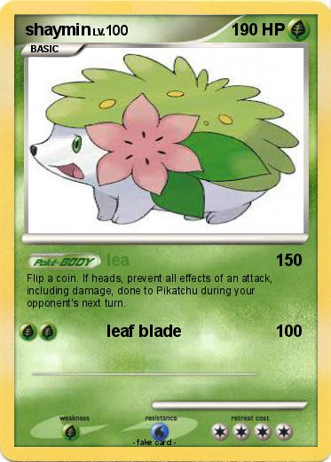 Pokemon shaymin