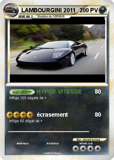 Pokemon LAMBOURGINI 2011