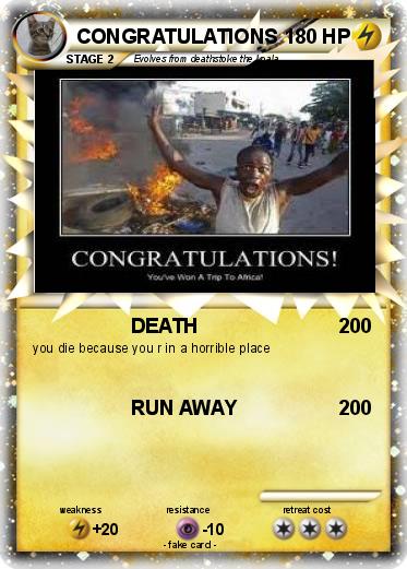 Pokemon CONGRATULATIONS