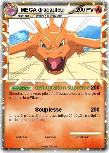 Pokemon MEGA dracaufeu