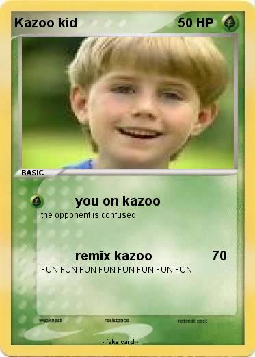Pokemon Kazoo kid