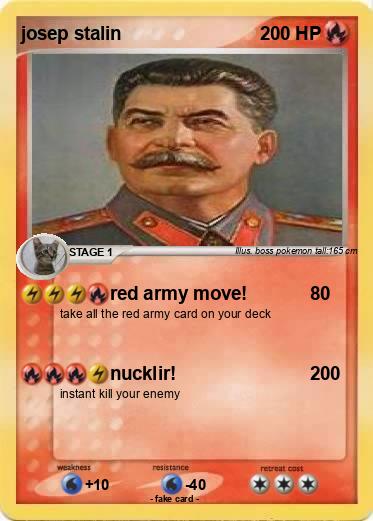 Pokemon josep stalin