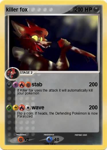 Pokemon killer fox