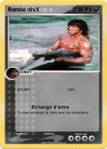 Pokemon Rambo niv.X