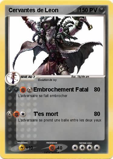 Pokemon Cervantes de Leon