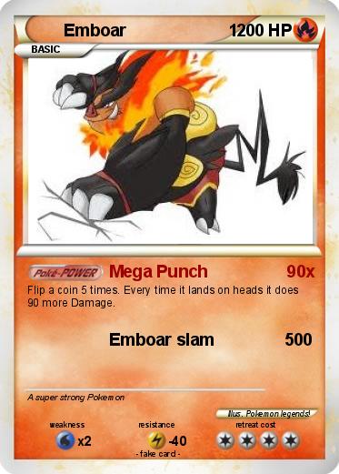 Pokemon Emboar                      1