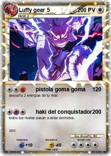 Pokemon Luffy gear 5