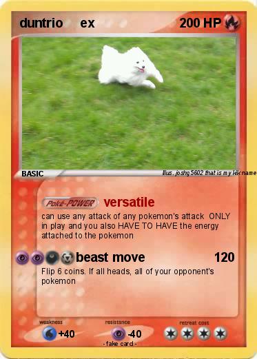 Pokemon duntrio     ex