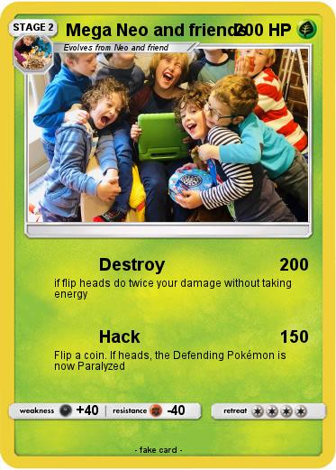 Pokemon Mega Neo and friends