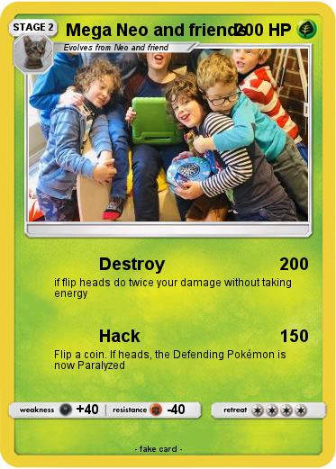 Pokemon Mega Neo and friends