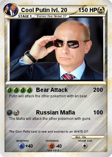 Pokemon Cool Putin lvl. 20