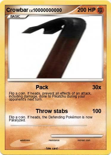 Pokemon Crowbar
