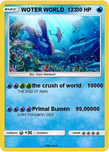 Pokemon WOTER WORLD  123