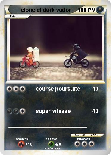 Pokemon clone et dark vador