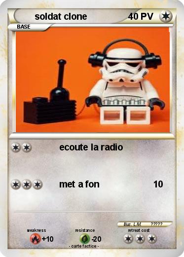 Pokemon soldat clone