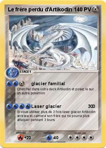 Pokemon Le frère perdu d'Artikodin   