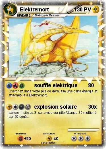 Pokemon Elektremort