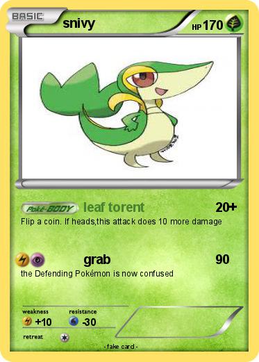 Pokemon snivy