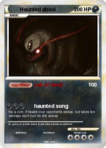Pokemon Haunted absol
