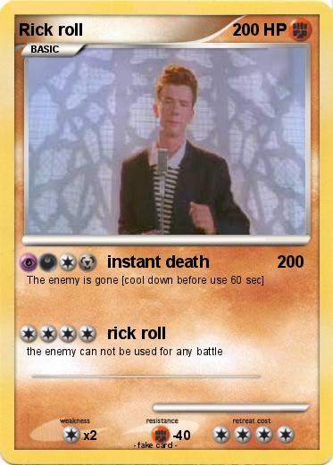 Pokemon Rick roll