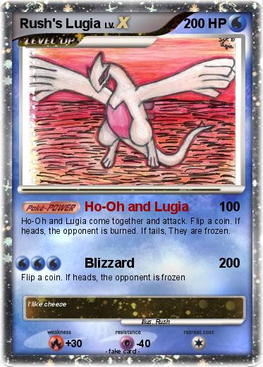 Pokemon Rush's Lugia