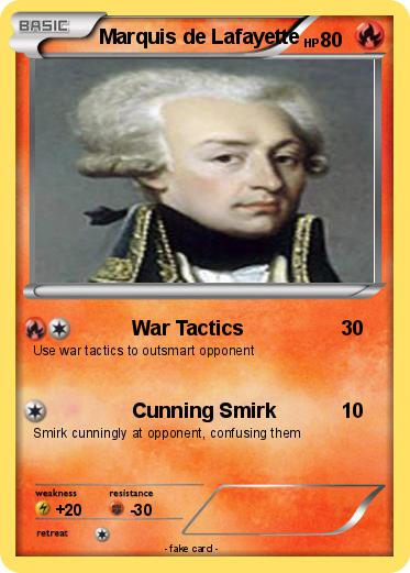 Pokemon Marquis de Lafayette