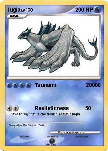 Pokemon lugia