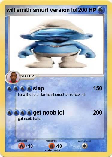 Pokemon will smith smurf version lol