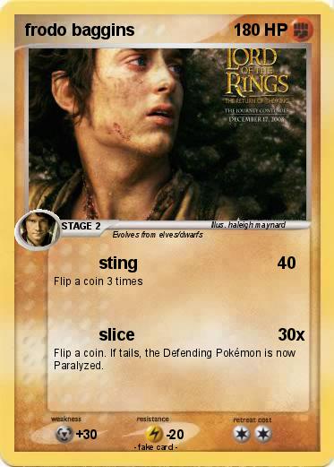 Pokemon frodo baggins