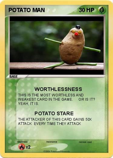 Pokemon POTATO MAN