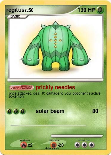 Pokemon regitus