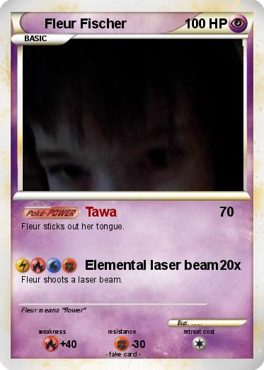 Pokemon Fleur Fischer