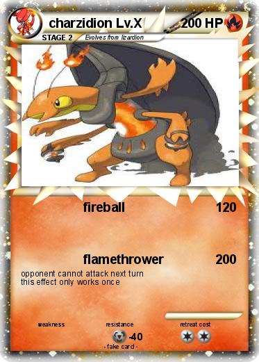 Pokemon charzidion Lv.X