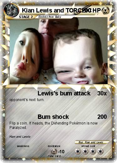 Pokemon Kian Lewis and TORCHIC