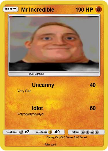 Pokemon Mr Incredible