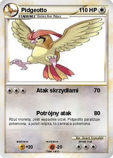 Pokemon Pidgeotto