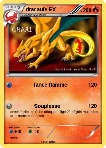 Pokemon dracaufe EX