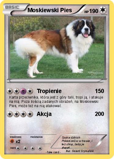 Pokemon Moskiewski Pies