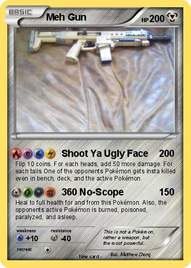 Pokemon Meh Gun