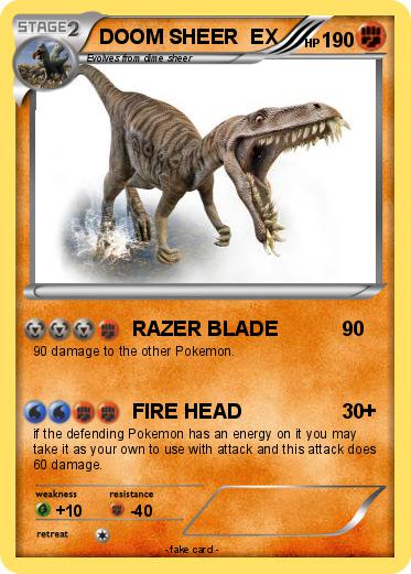 Pokemon DOOM SHEER  EX