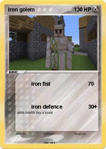 Pokemon iron golem