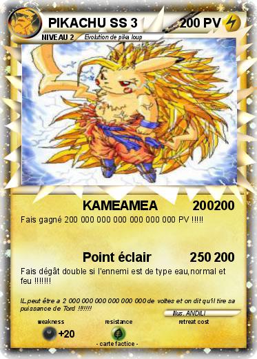 Pokemon PIKACHU SS 3