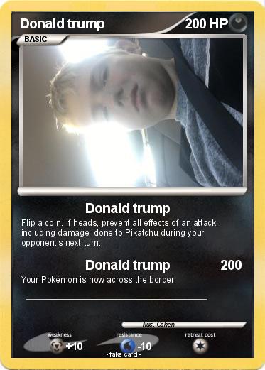 Pokemon Donald trump