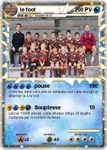 Pokemon le foot