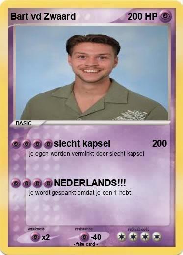 Pokemon Bart vd Zwaard